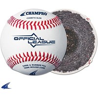 Champro CBB-200  Official League - Cushion Cork Core - Full Grain Leather Cover Baseballs