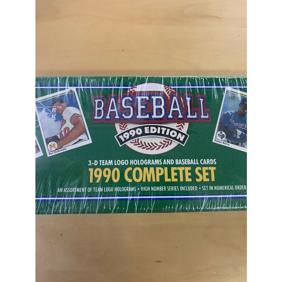 Upper Deck "The Collectors Choice" 1989 & 1990 Baseball Card Bundle
