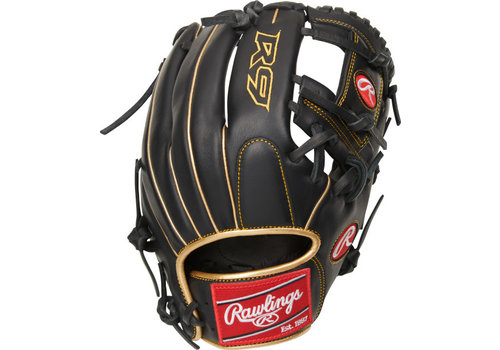 Rawlings R9 Series 11.5" Youth Infield Baseball Glove R9204-2BG-3/0 
