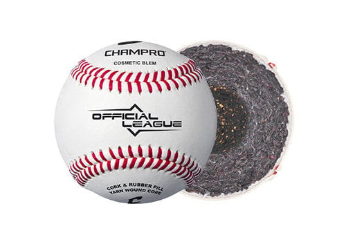 Champro Official League Full Leather Cover Blem CBB200 
