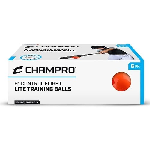 Champro 9" Lite Control Flight Balls 6 Pack 