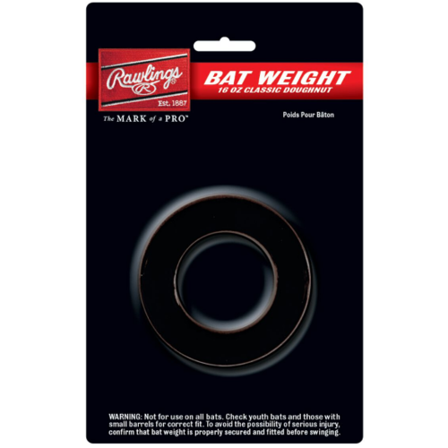 Rawlings 16 oz Doughnut Bat Weight 