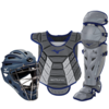 Mizuno Mizuno Samarai Men's Catchers Set Navy/Grey