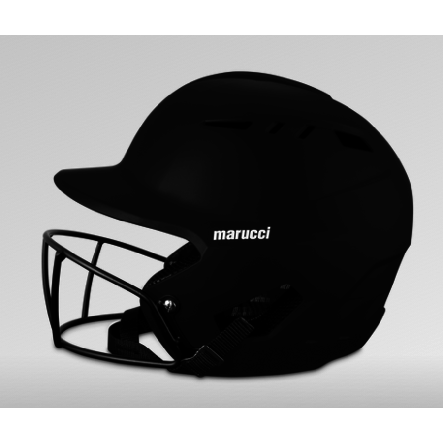 Marucci DuraVent Senior Batting Helmet with Jaw Guard