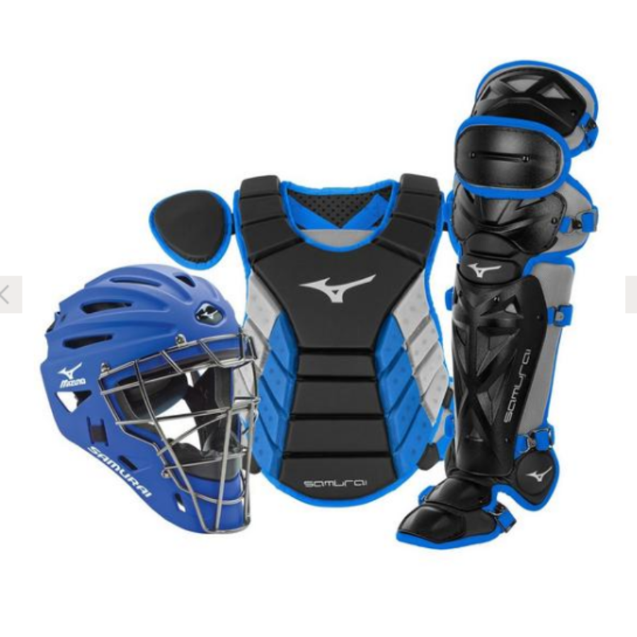 Mizuno Youth Samurai Catcher's Set Black/Royal