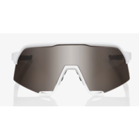 100 % S3 Matte White Hiper Silver Mirror Lens