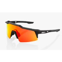 100% Speedcraft SL Soft Tact Black HiPER Red Multilayer Mirror Lens