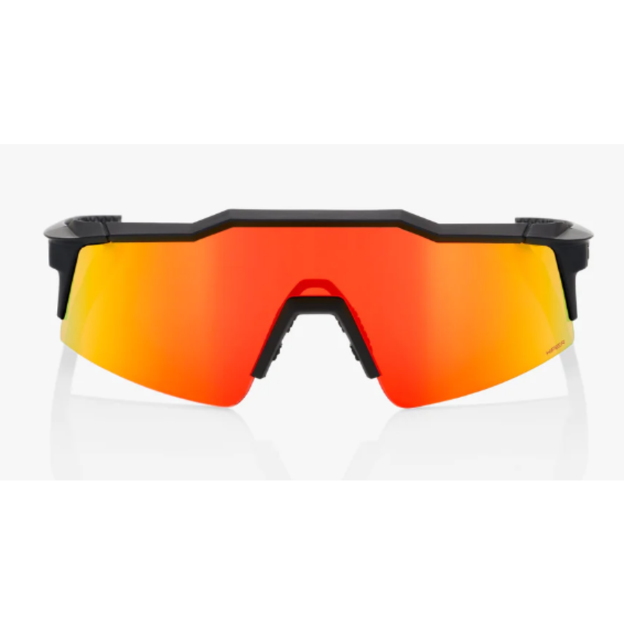 100% Speedcraft SL Soft Tact Black HiPER Red Multilayer Mirror Lens