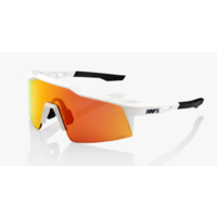 100% Speedcraft SL Soft Tact Off White HiPER Red Multilayer Mirror Lens