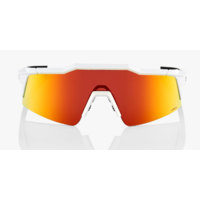 100% Speedcraft SL Soft Tact Off White HiPER Red Multilayer Mirror Lens