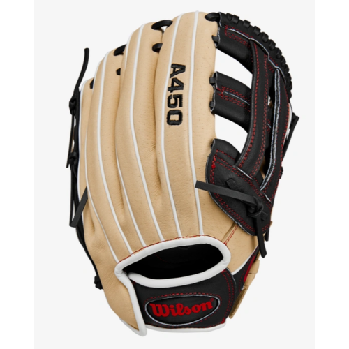 Wilson a450 2024 12 in Youth Outfield Baseball Glove 