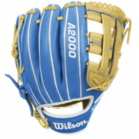 Wilson Custom A2000 PP05 Autism Blue/Blonde/White 11.5 in