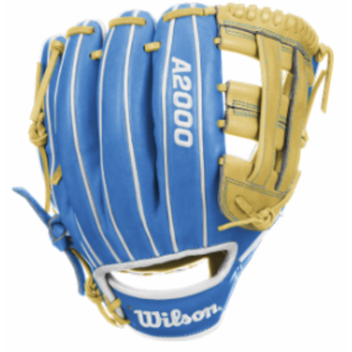 Wilson Custom A2000 PP05 Autism Blue/Blonde/White 11.5 in 