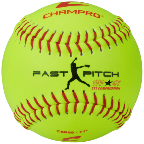 Champro 11" CSB99 Leather Softball 1dz 