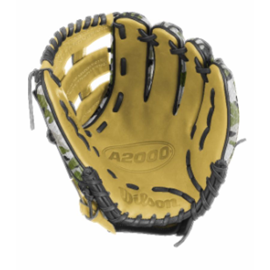 Wilson Custom A2000 PP05 Blonde Camo 11.5 in - Charlie Rose Baseball