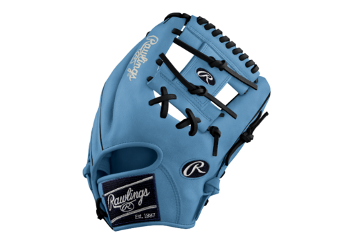 Deep Ocean Sky Rawlings Custom Heart of the Hide Baby Blue/Navy 11.5 in RHT 
