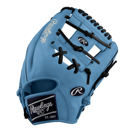 Deep Ocean Sky Rawlings Custom Heart of the Hide Baby Blue/Navy 11.5 in RHT 