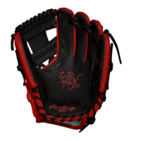 Rawlings Custom Heart of the Hide Red/Black 11.5 in RHT