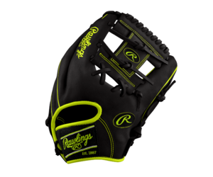 Rawlings Custom Heart of the Hide Black/Neon 11.5 in RHT - Charlie
