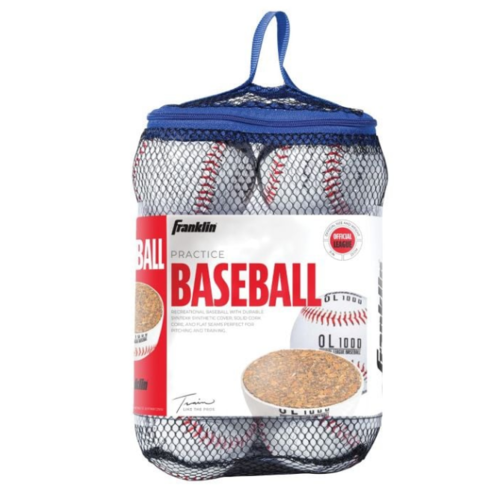 OL1000 Practice Baseball With Mesh Bag 