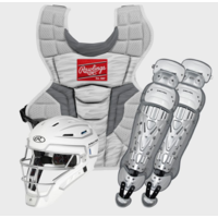 Velo Baseball Catchers Set Intermediate White/Silver