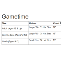 Game Time Catcher Set Intermediate Red