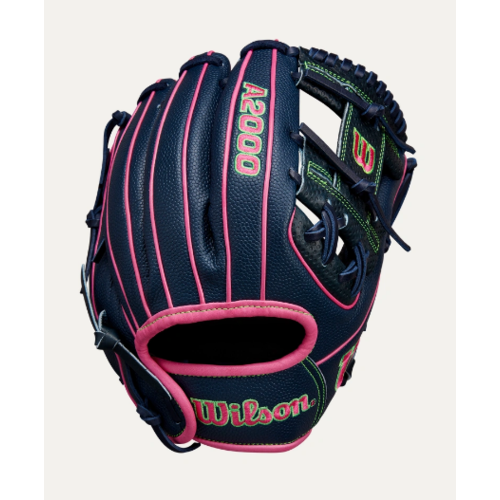 Wilson A2000 2025 Spring DP15SS Navy/Pink 11.5 in 