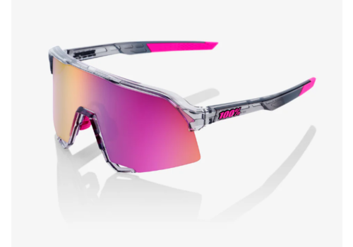 S3- Polished Translucent Grey - Purple Multilayer Mirror Lens 