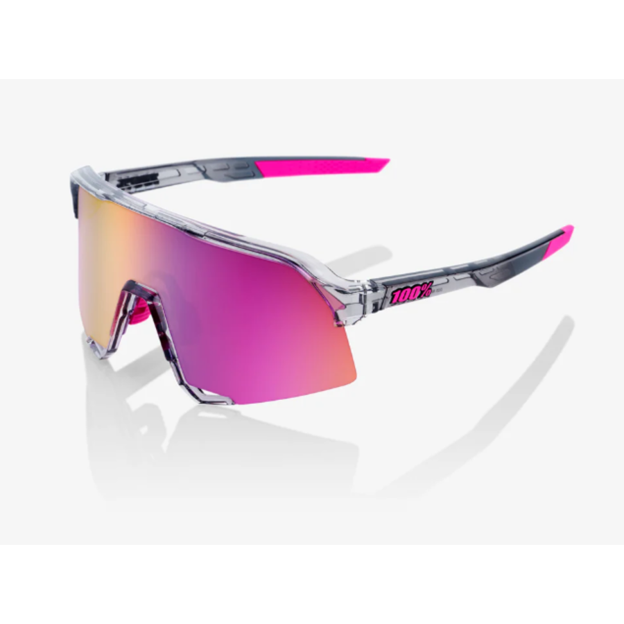 S3- Polished Translucent Grey - Purple Multilayer Mirror Lens