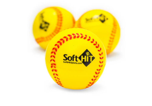 Soft Hit Softballs 6 Pack 