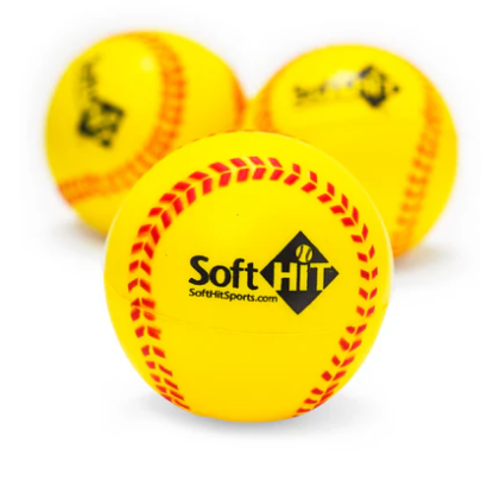 Soft Hit Softballs 6 Pack  Soft Hit Softballs 6 Pack