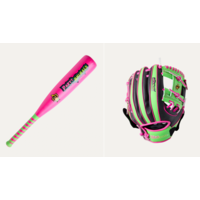 party animals A200 Glove Bat Ball Combo