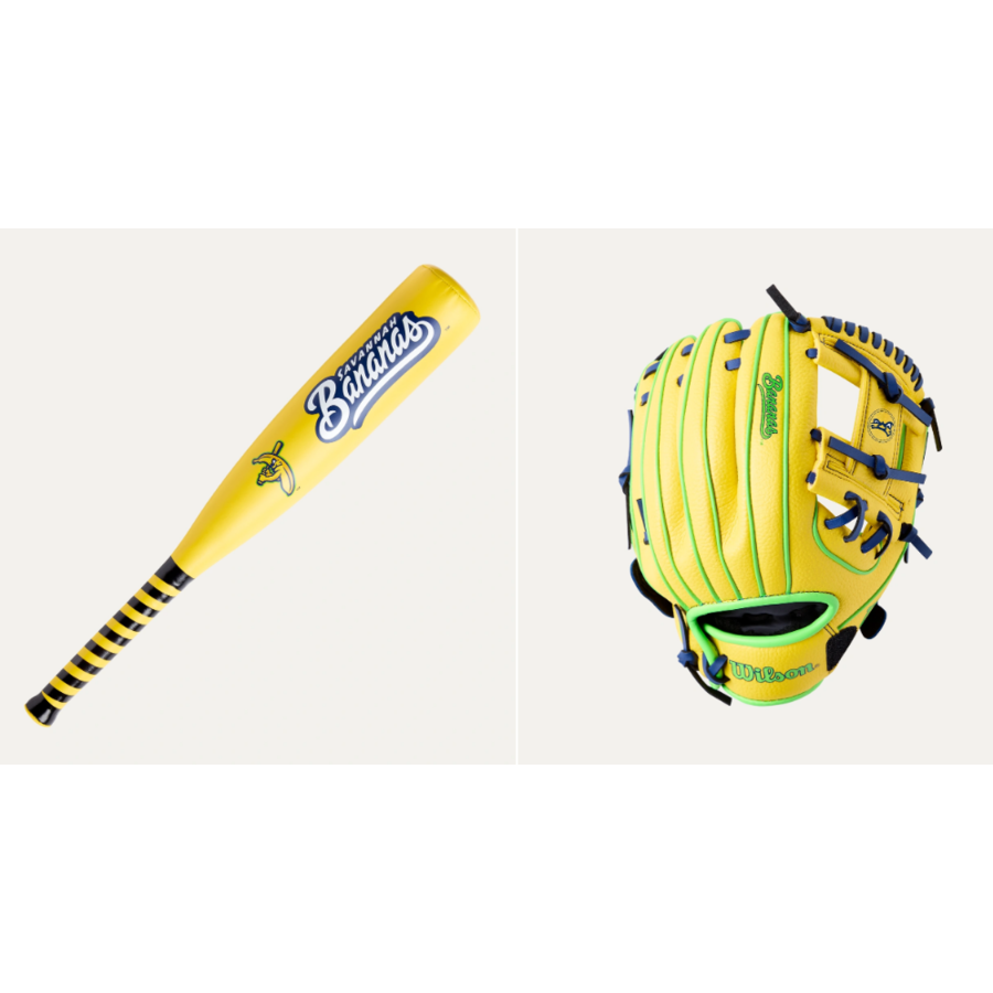 Bananas A200 Glove Bat Ball Combo