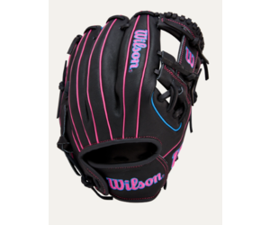 A1000 DP15 2026 Black/Flamingo Pink 11.5 inch - Charlie Rose Baseball