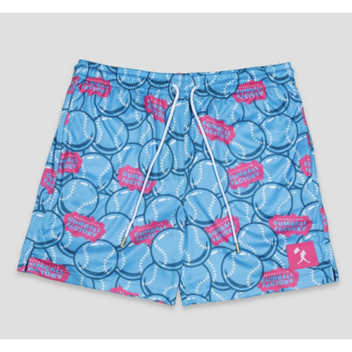 Gumball Factory Diamond Air Mesh Shorts Light Blue 