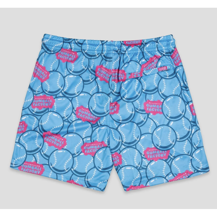 Gumball Factory Diamond Air Mesh Shorts Light Blue
