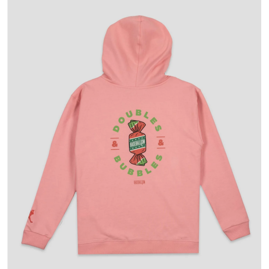Bubbles and Doubles Hoodie Walk Off Watermellon