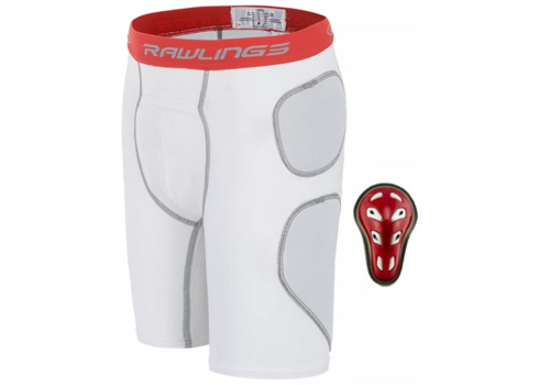 Sliding short with protective cup 