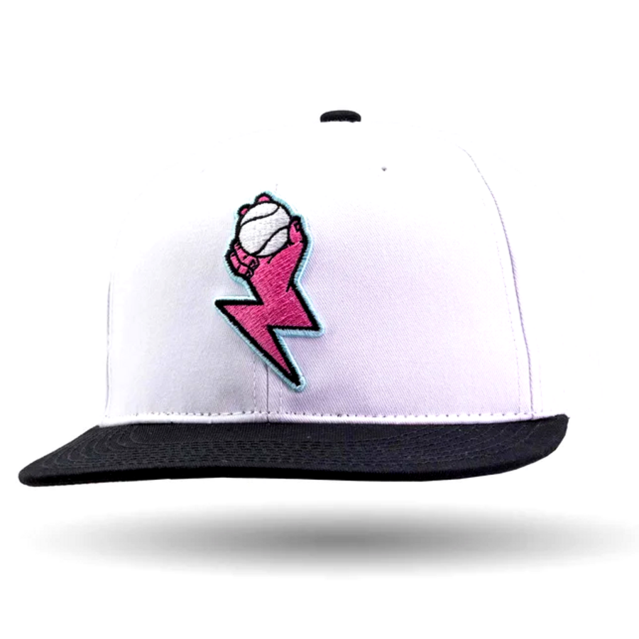 Snap Electric Arms(White) Youth Cap