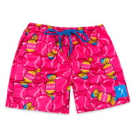 Doubles and Bubbles Diamond Air Mesh Shorts