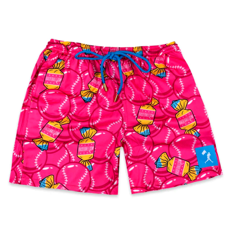 Doubles and Bubbles Diamond Air Mesh Shorts