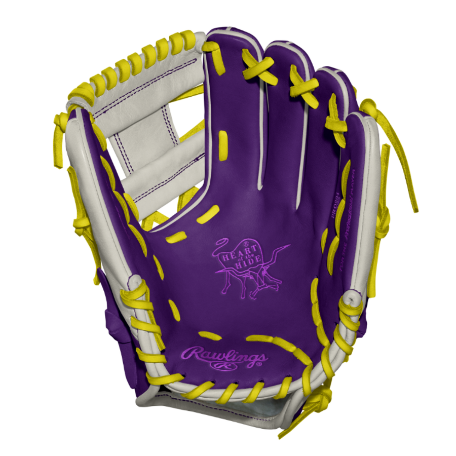 Heart of the Hide Custom LSU Tiger PRO204-2 11.5 in