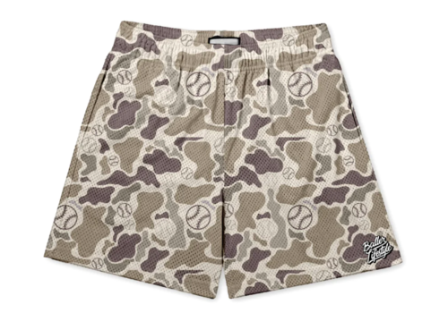 Camo Baseball Shorts 