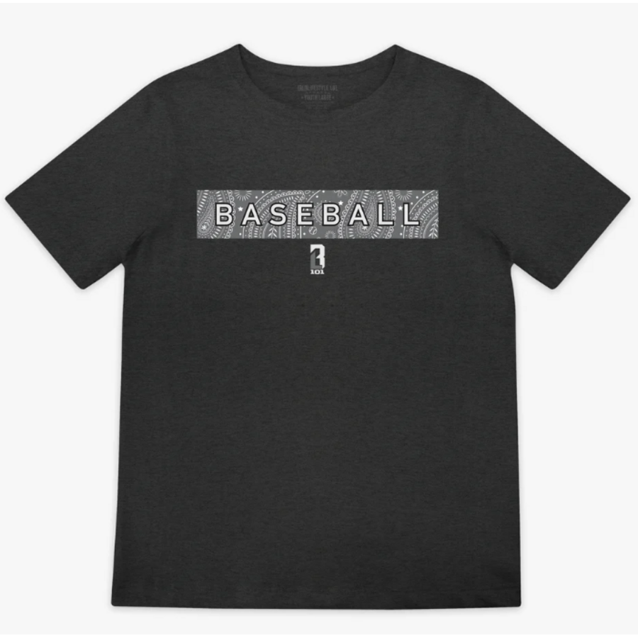 Paisley Youth Tee Grey