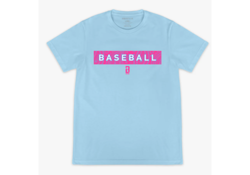 Paisley Youth Tee Cotton Candy Blue 