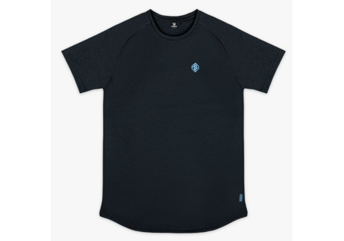 Diamond Tech Youth Tee Black Light Blue 