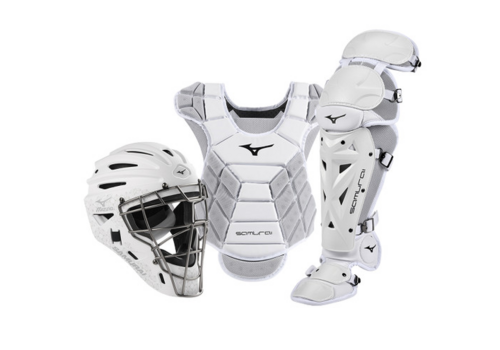 Samurai Womens Catchers Set 13-14 White 