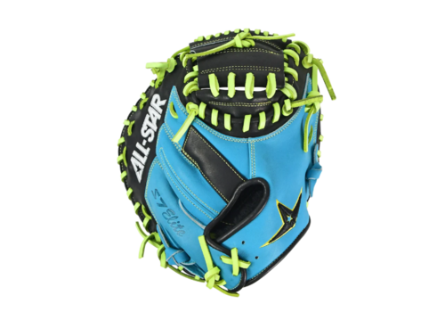 S7 Elite Catchers Mitt 33in Sky Blue/Black 