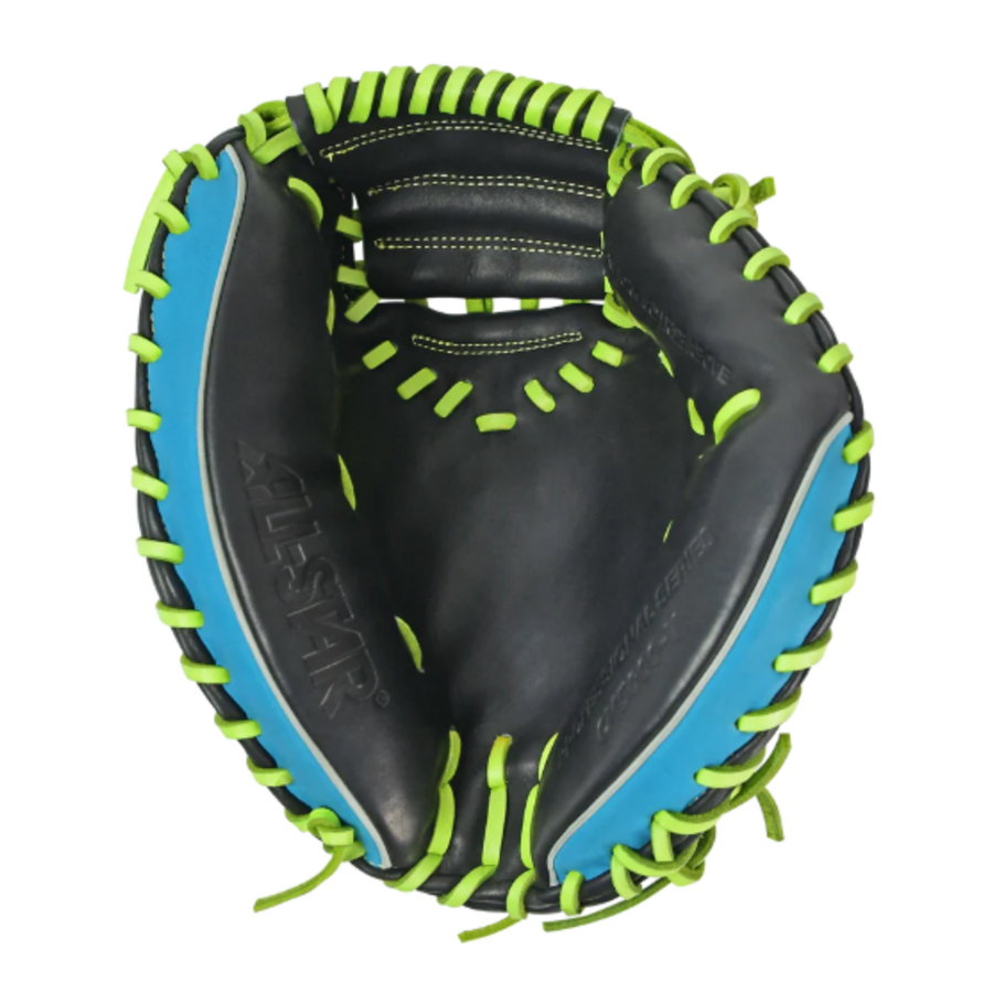 S7 Elite Catchers Mitt 33in Sky Blue/Black