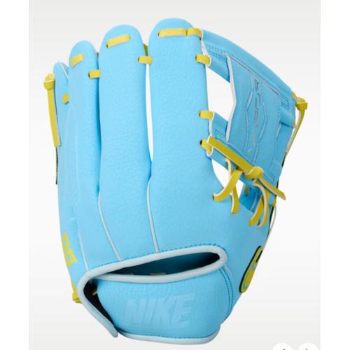 Nike Yth Vapor Acuna RHT Baltic Blue/Optic Yellow 9.5 in 